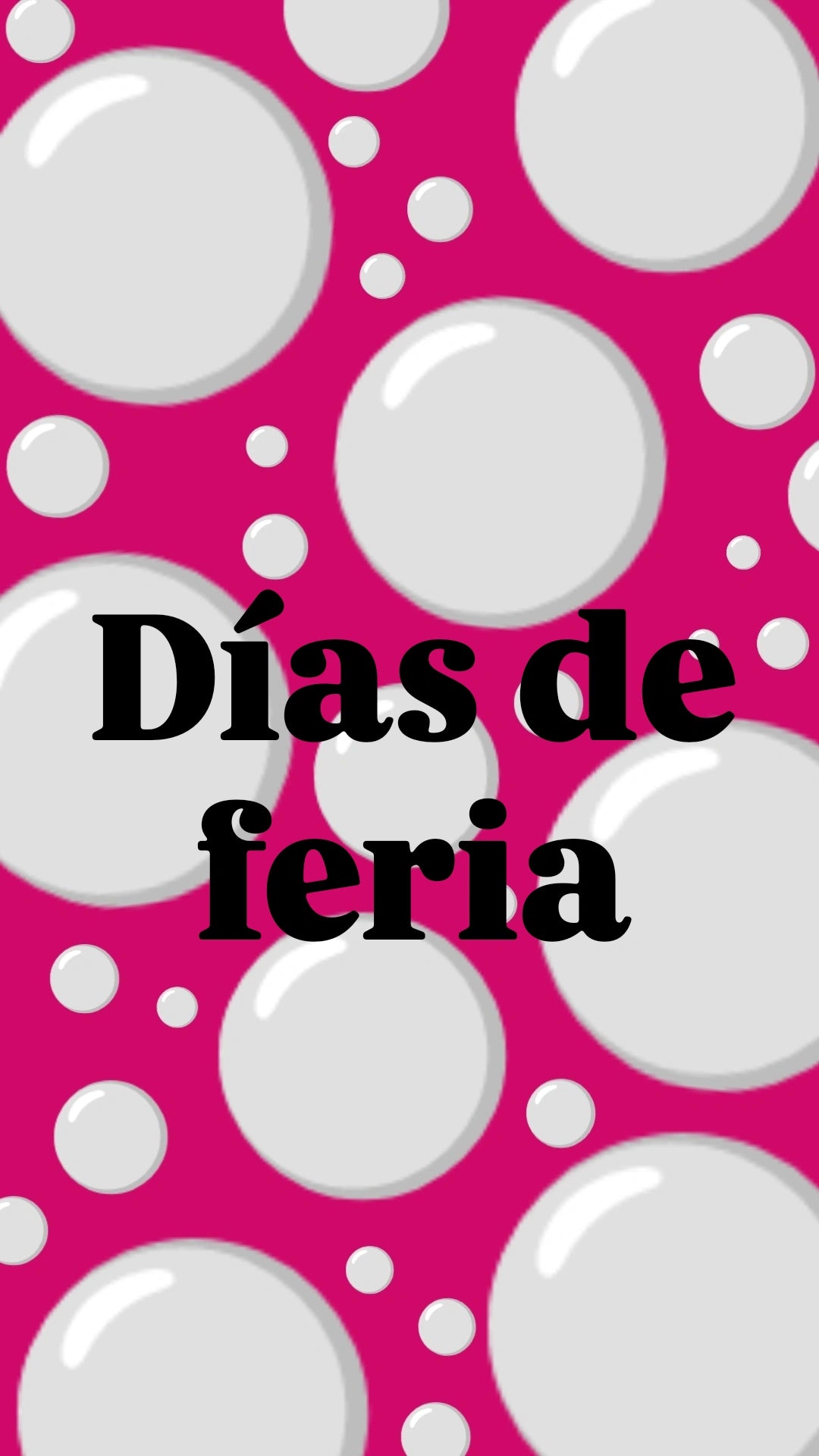 Días de feria