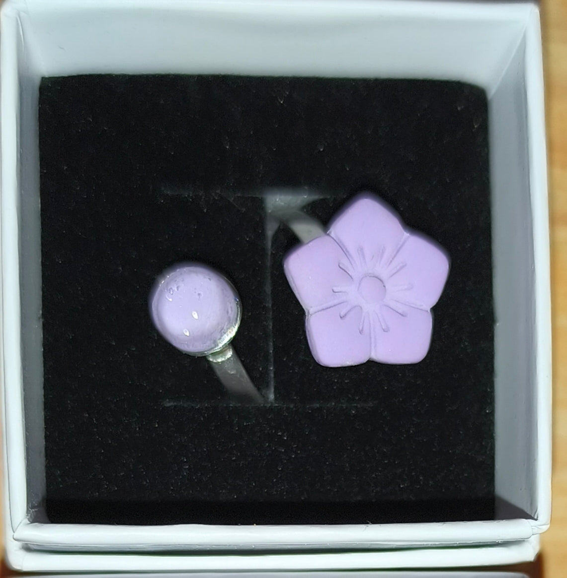 Anillo antiestrés (flor)