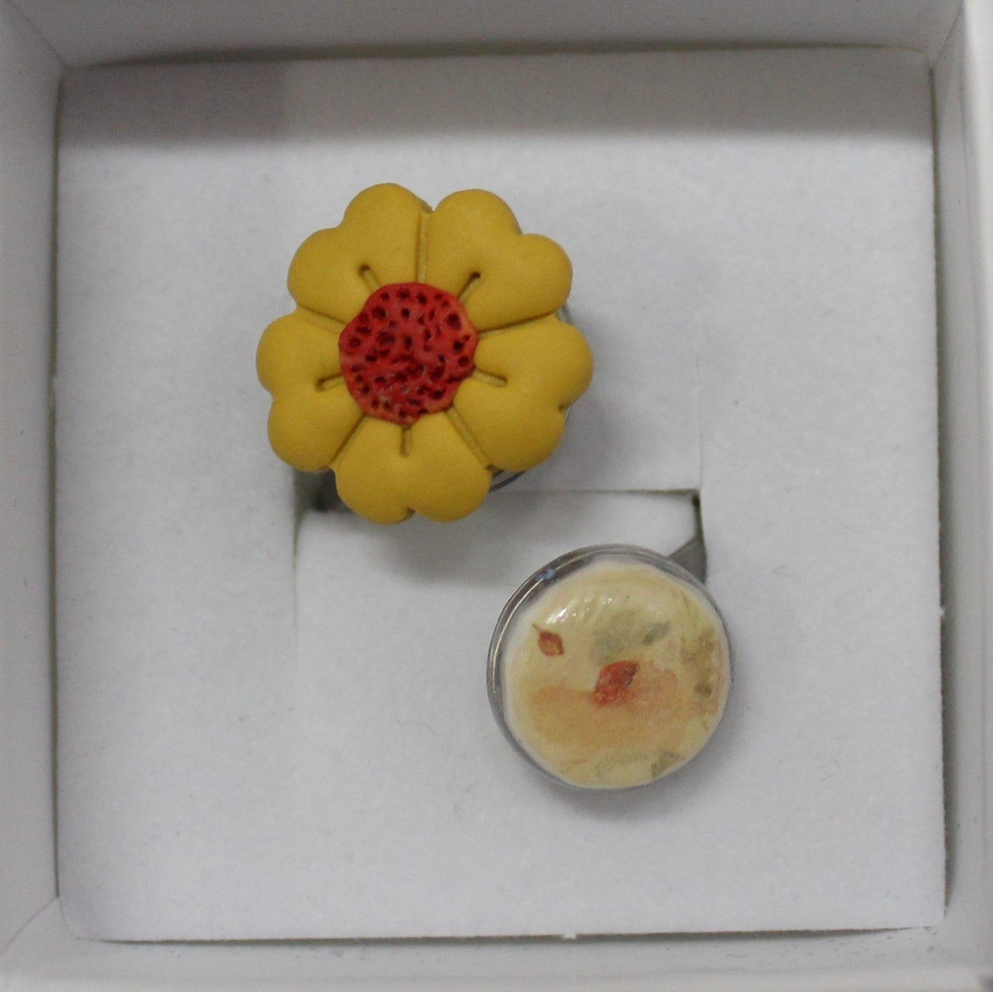 Anillos años 50 (antiestrés flor)