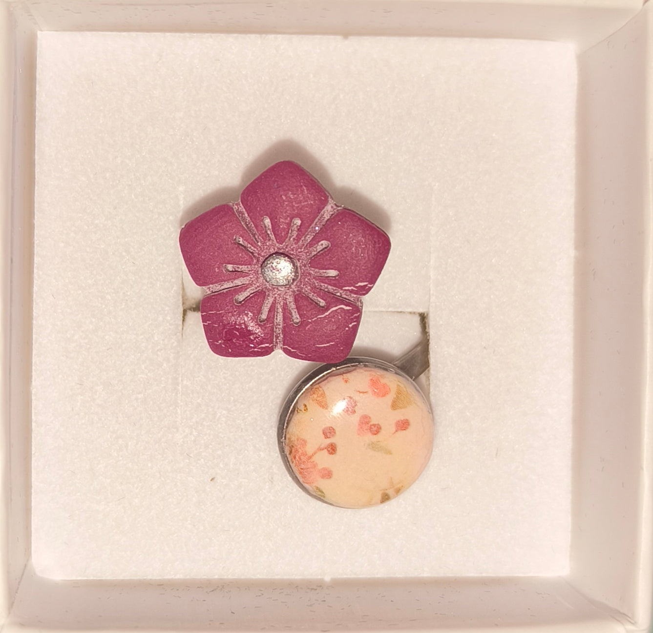 Anillos años 50 (antiestrés flor)