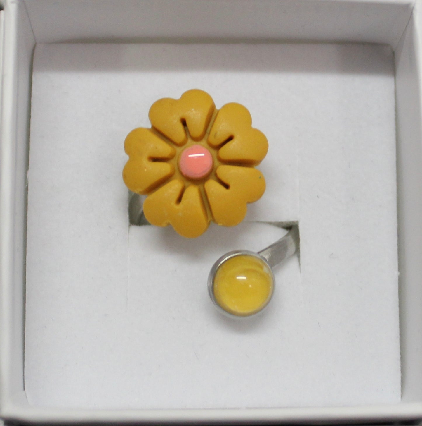 Anillo antiestrés (flor)