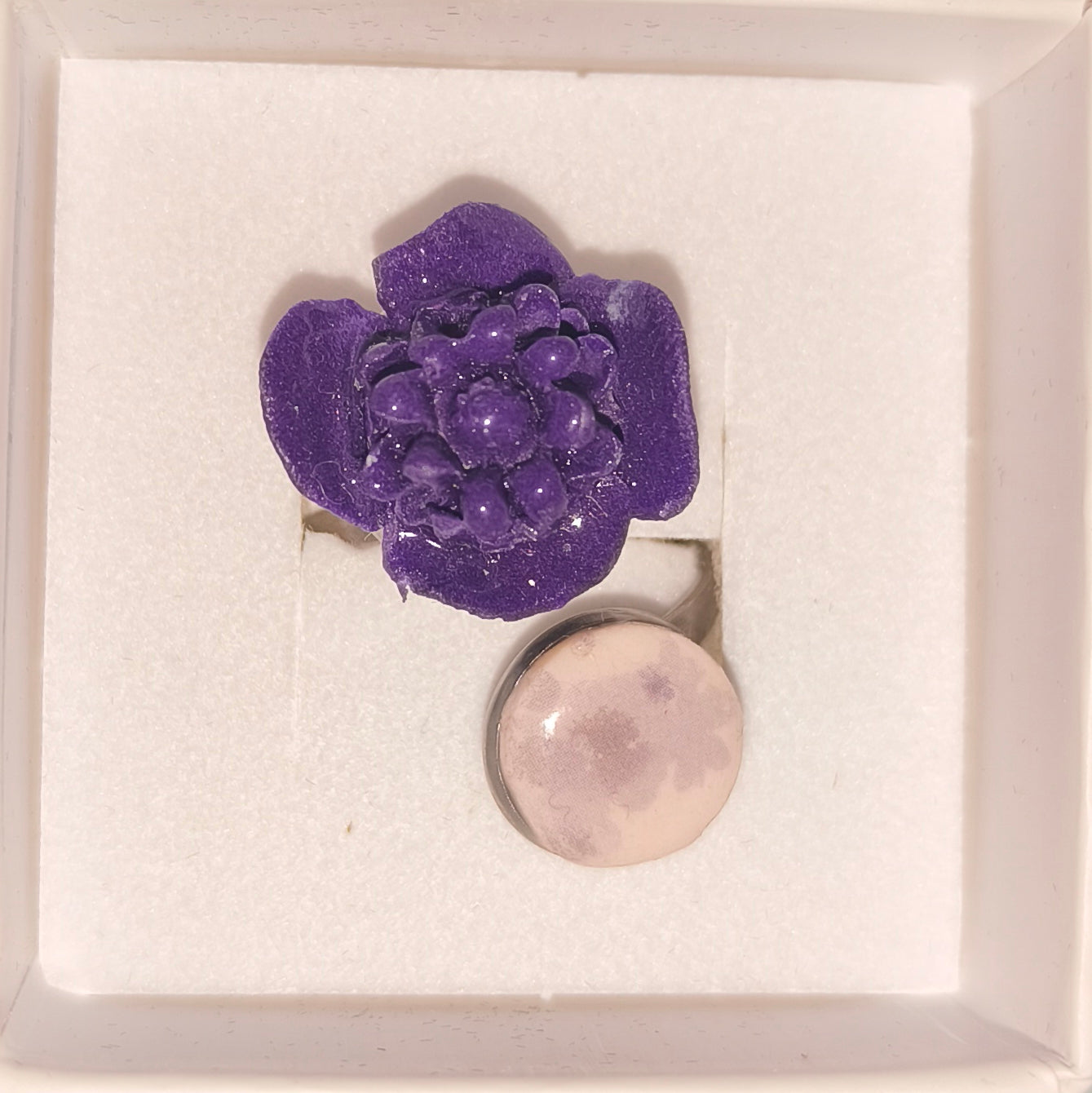 Anillos años 50 (antiestrés flor)