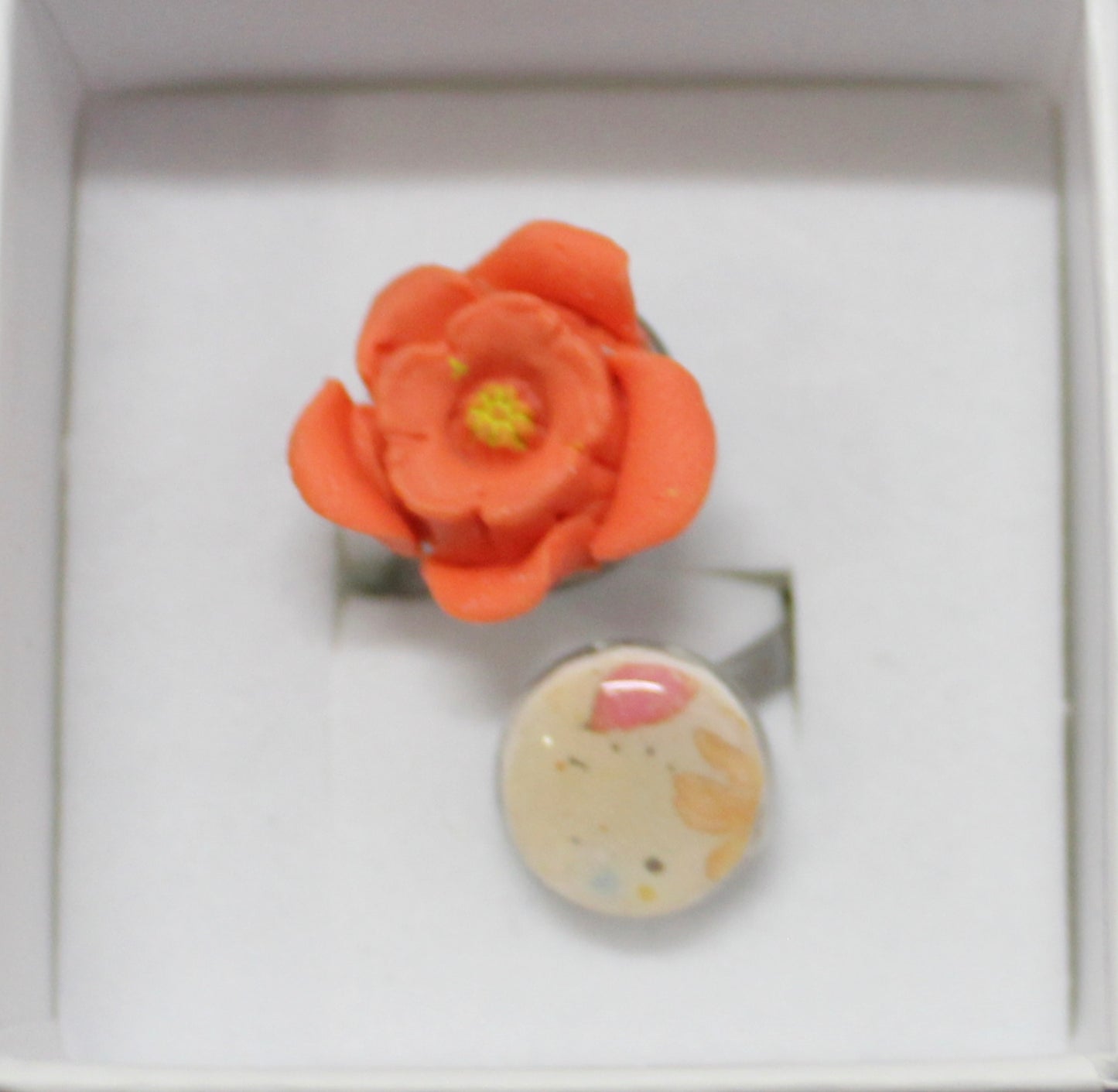 Anillos años 50 (antiestrés flor)