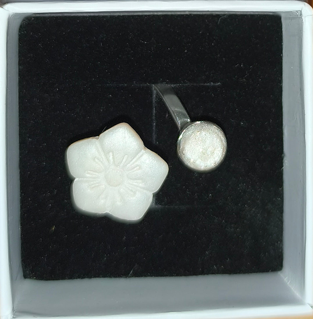 Anillo antiestrés (flor)