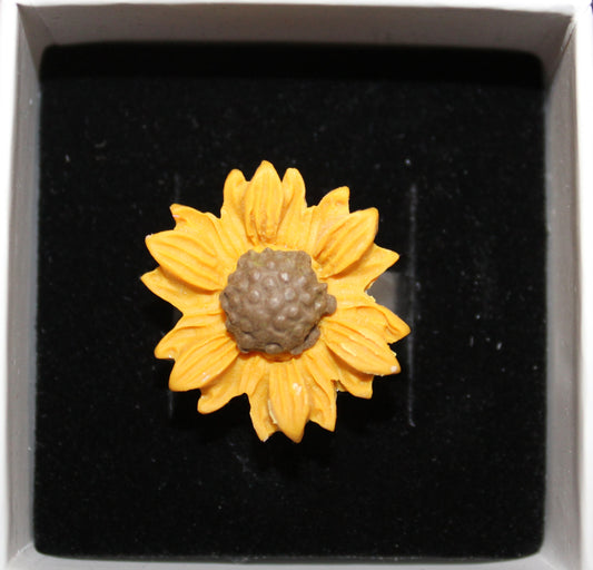 Anillo antiestrés (girasol)
