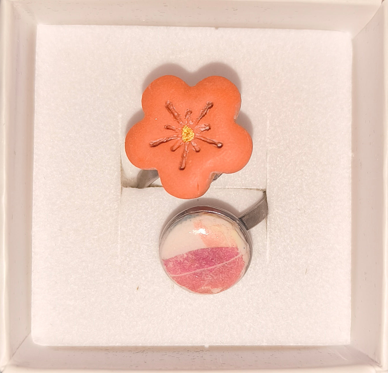 Anillos años 50 (antiestrés flor)