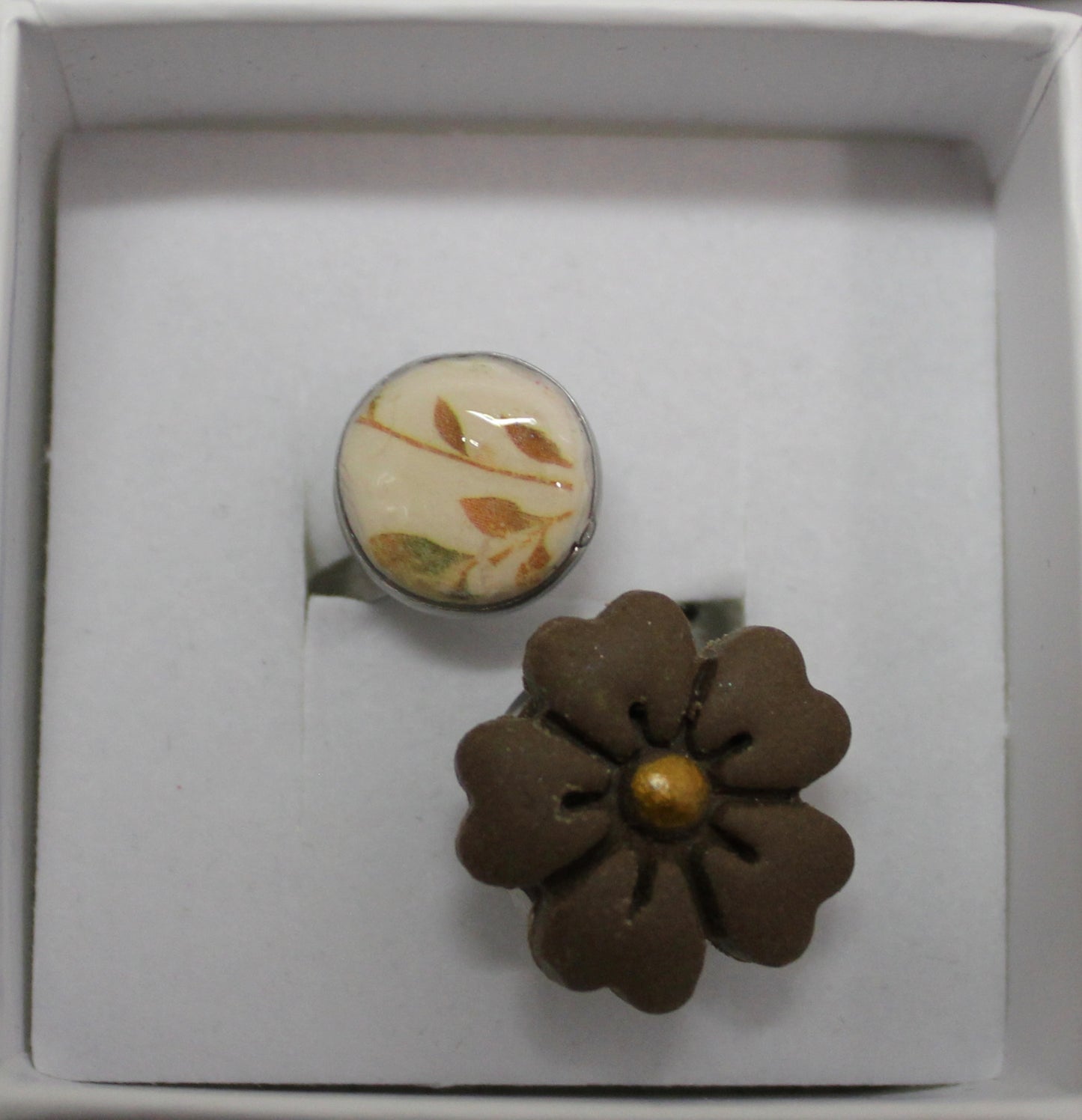 Anillos años 50 (antiestrés flor)